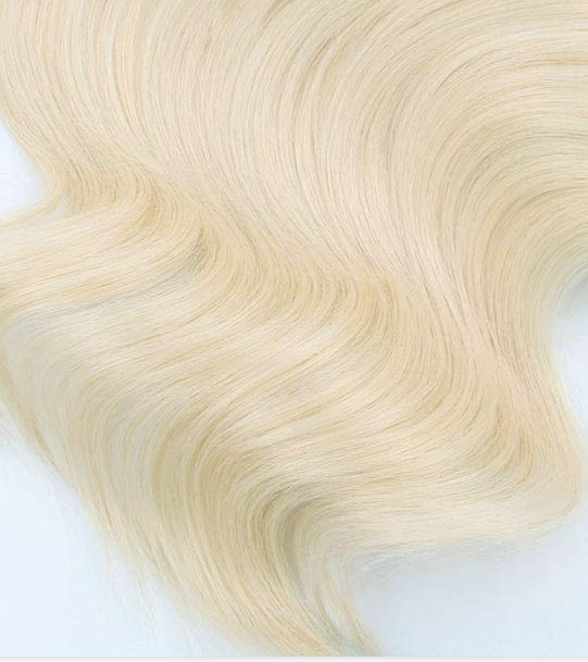 YL Human Hair Extensions Halo Invisible Wire Hair Extensions Blonde Color Mixed Blonde 100gram per packYL355